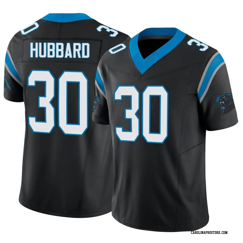 Chuba Hubbard Carolina Panthers Nike Game-Used #30 White Jersey vs. Atlanta  Falcons on October 31 2021