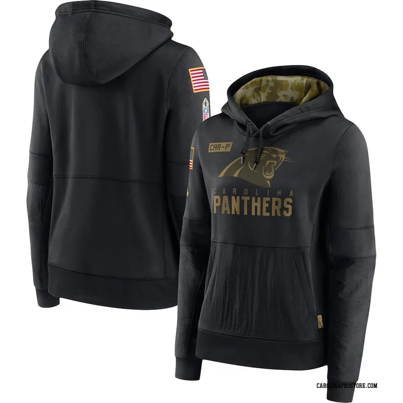 men's carolina panthers salute to service hoodie