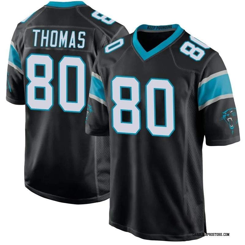 Ian Thomas Carolina Panthers Fanatics Authentic Game-Used #80 White Jersey  vs. Cincinnati Bengals on November 6, 2022