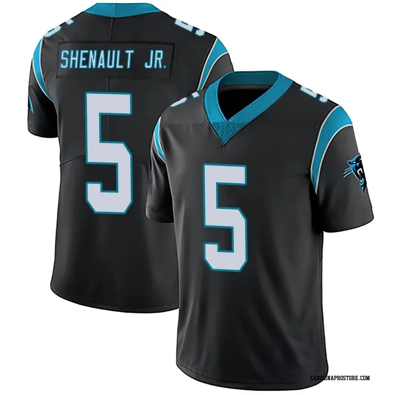 Laviska Shenault Jr. Carolina Panthers Fanatics Authentic Game-Used #15  Black Jersey vs. Denver Broncos on November 27, 2022