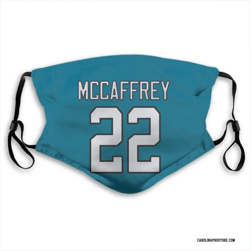 Carolina Panthers Christian McCaffrey NFL White Blue Light 3D Printed Hoodie/Zipper  Hoodie - Travels in Translation