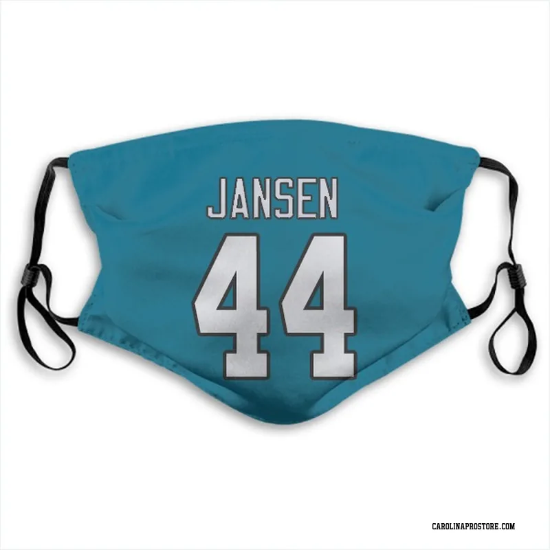 Men's Carolina Panthers #44 J.J. Jansen White 100th Season Limited Jersey