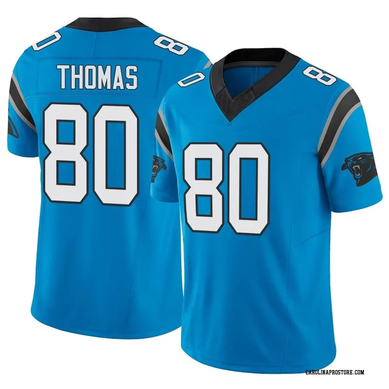 Ian Thomas Carolina Panthers Fanatics Authentic Game-Used #80 White Jersey  vs. Cincinnati Bengals on November 6, 2022