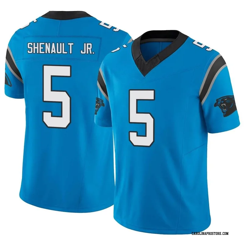 Laviska Shenault Jr. Carolina Panthers Fanatics Authentic Game-Used #15  Black Jersey vs. Denver Broncos on November 27, 2022