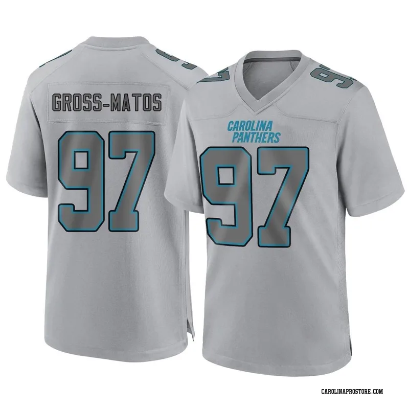 Lids Yetur Gross-Matos Carolina Panthers Fanatics Authentic Game-Used #97  Black Jersey vs. Denver Broncos on November 27, 2022