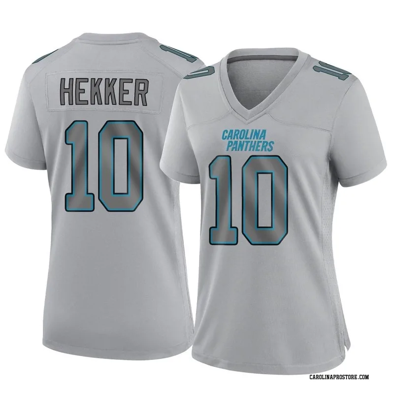 Men's Nike Johnny Hekker Black Carolina Panthers Game Player Jersey