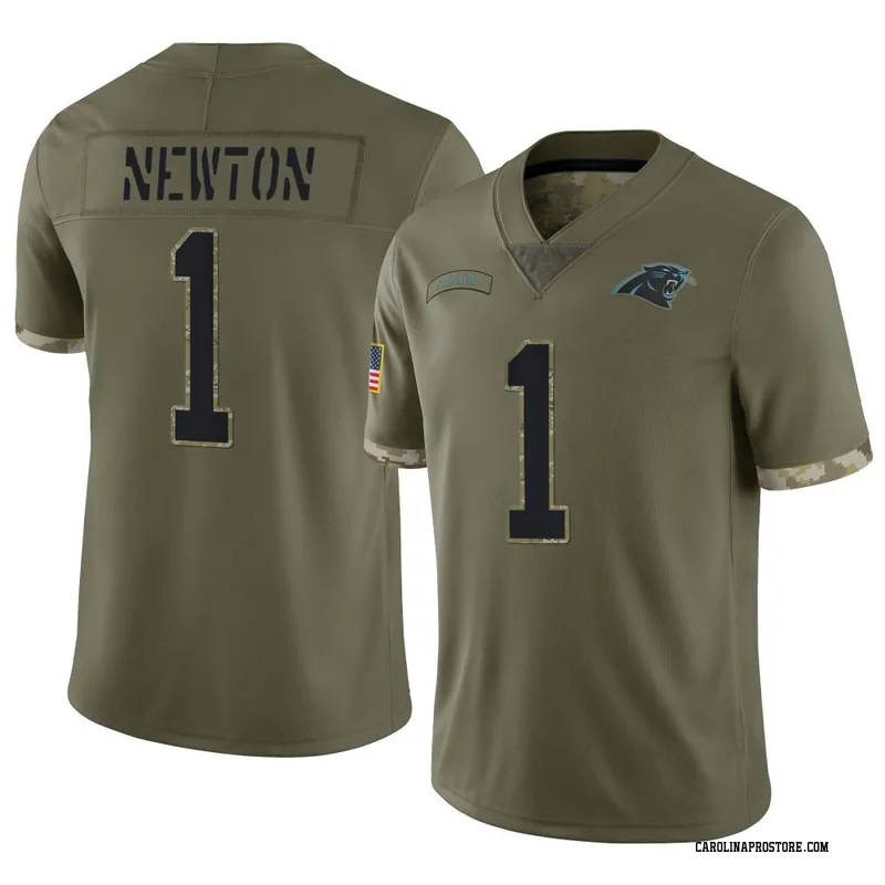 Carolina Panthers on X: Show military support and your #Panthers pride  with the Cam Newton Salute to Service jersey:    / X