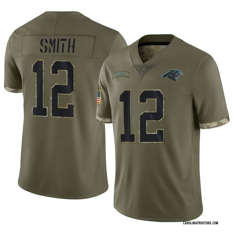 Lids Shi Smith Carolina Panthers Fanatics Authentic Game-Used #12 Black  Jersey vs. Denver Broncos on November 27, 2022